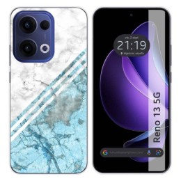 Funda Silicona para Oppo Reno 13 5G diseño Mármol 02 Dibujos