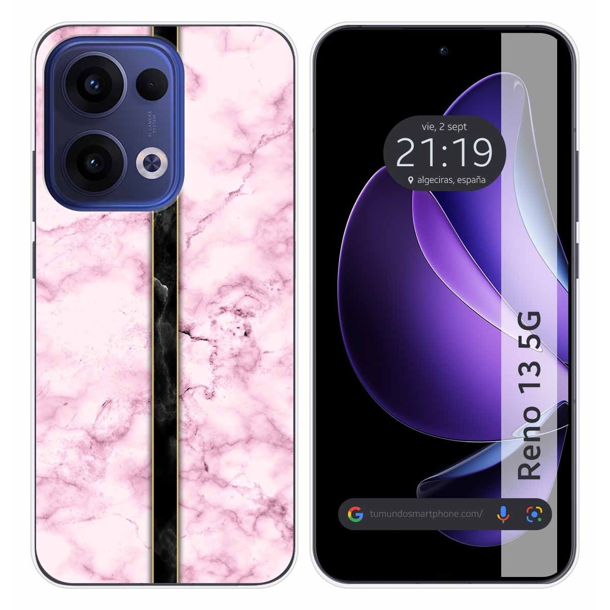 Funda Silicona para Oppo Reno 13 5G diseño Mármol 04 Dibujos