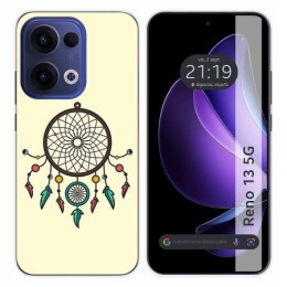 Funda Silicona para Oppo Reno 13 5G diseño Atrapasueños Dibujos