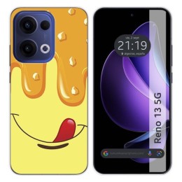 Funda Silicona para Oppo Reno 13 5G diseño Helado Vainilla Dibujos