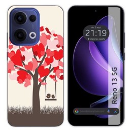 Funda Silicona para Oppo Reno 13 5G diseño Pajaritos Dibujos