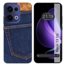 Funda Silicona para Oppo Reno 13 5G diseño Vaquero Dibujos