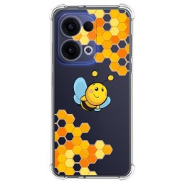 Funda Silicona Antigolpes para Oppo Reno 13 5G diseño Abeja Dibujos