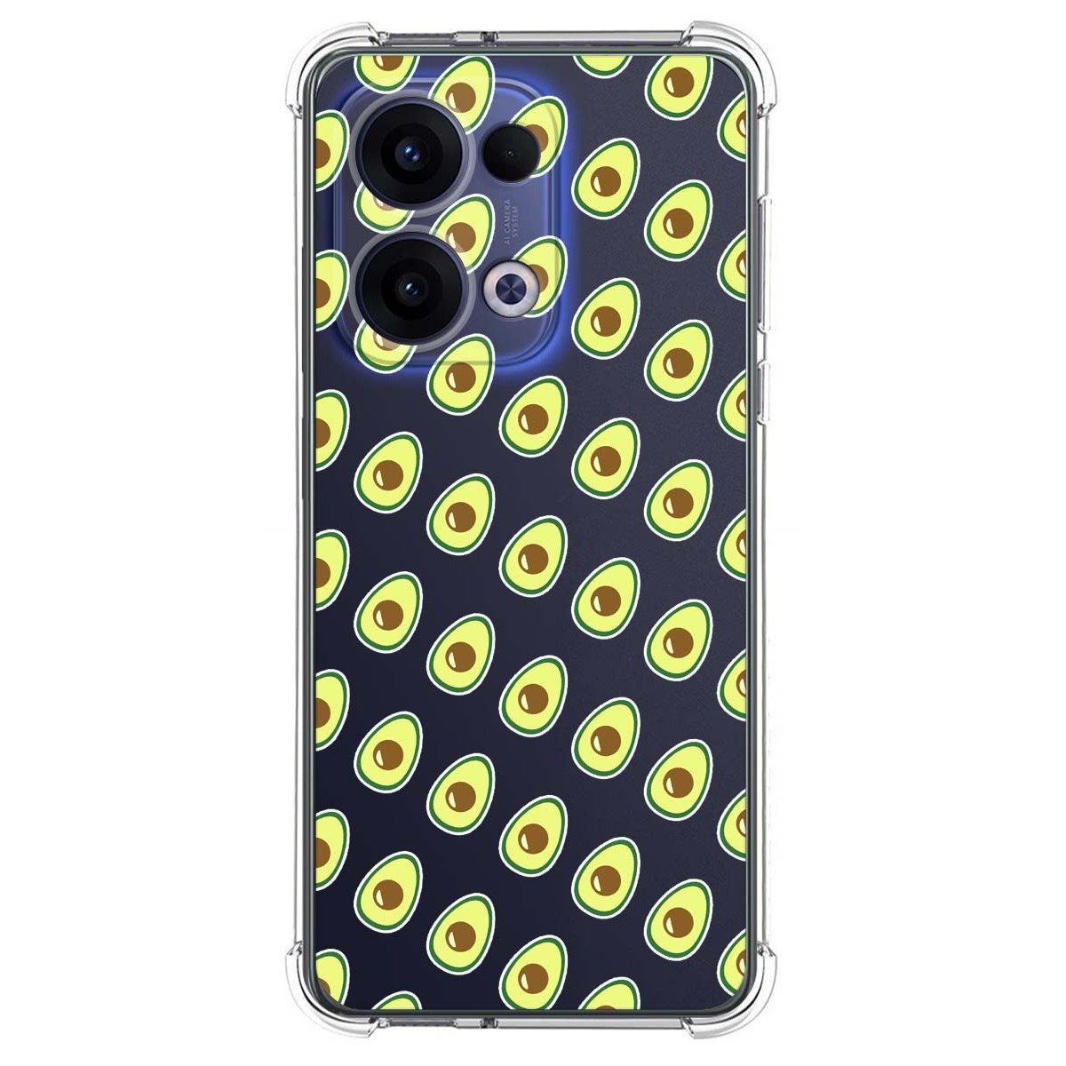 Funda Silicona Antigolpes para Oppo Reno 13 5G diseño Aguacate Dibujos