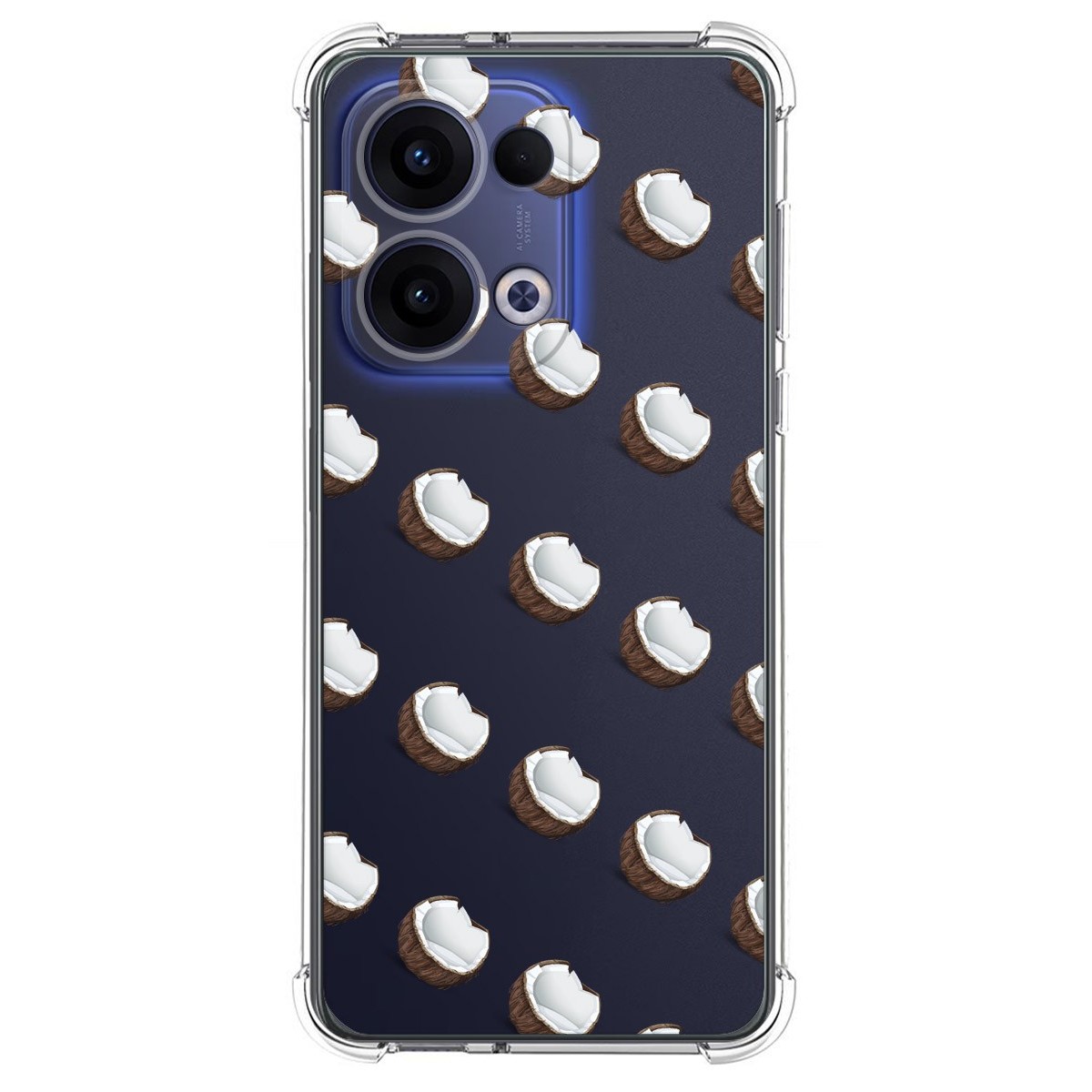 Funda Silicona Antigolpes para Oppo Reno 13 5G diseño Cocos Dibujos
