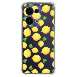 Funda Silicona Antigolpes para Oppo Reno 13 5G diseño Limones Dibujos