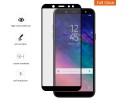 Protector Cristal Templado Completo Full Glue Negro para Samsung Galaxy A6 Plus (2018) Vidrio