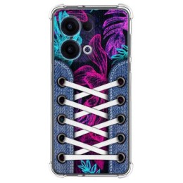 Funda Silicona Antigolpes para Oppo Reno 13 5G diseño Zapatillas 07 Dibujos