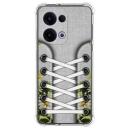 Funda Silicona Antigolpes para Oppo Reno 13 5G diseño Zapatillas 08 Dibujos
