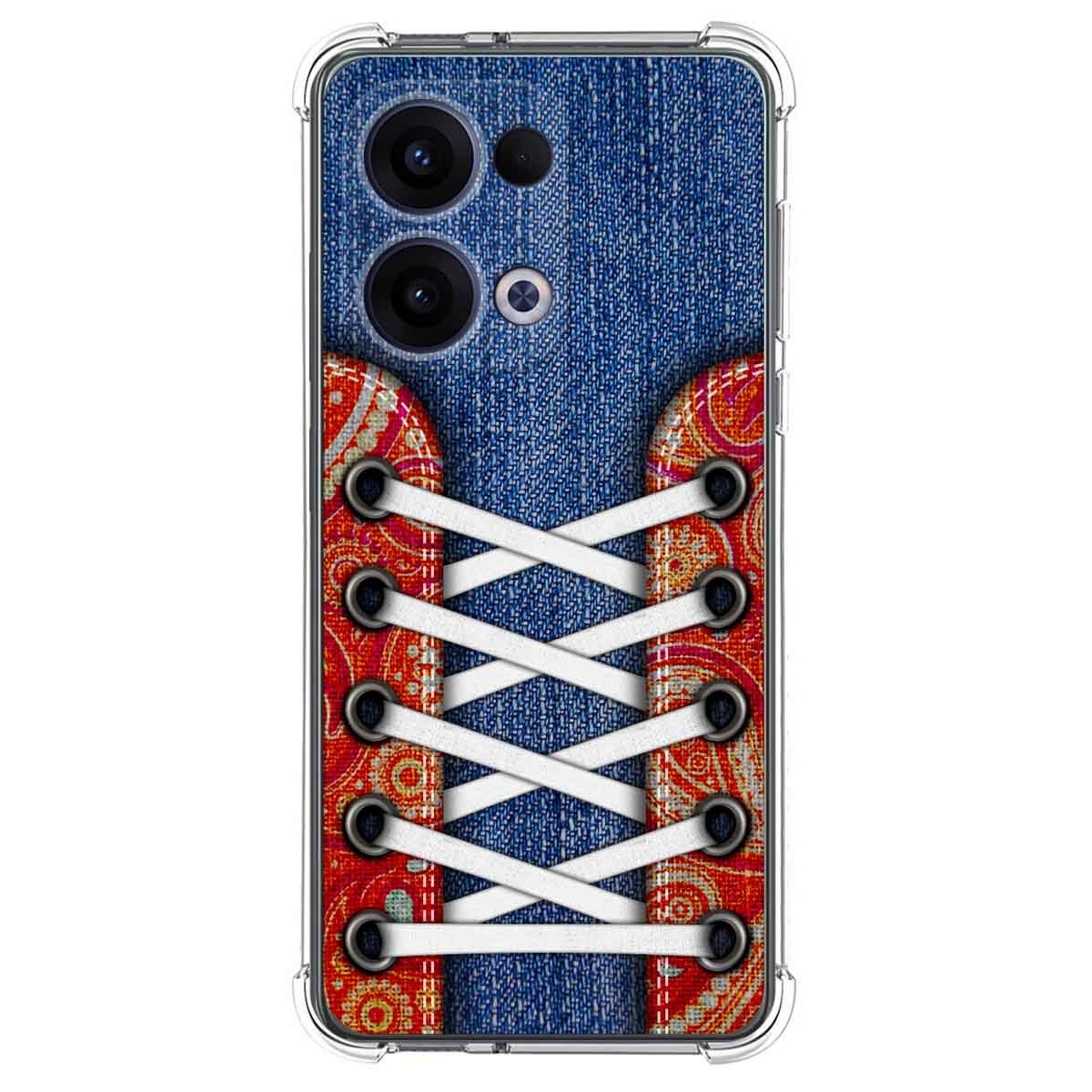 Funda Silicona Antigolpes para Oppo Reno 13 5G diseño Zapatillas 11 Dibujos