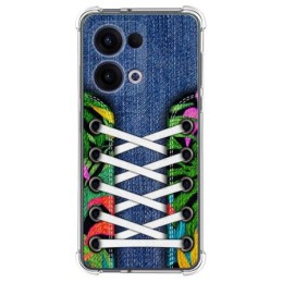 Funda Silicona Antigolpes para Oppo Reno 13 5G diseño Zapatillas 13 Dibujos