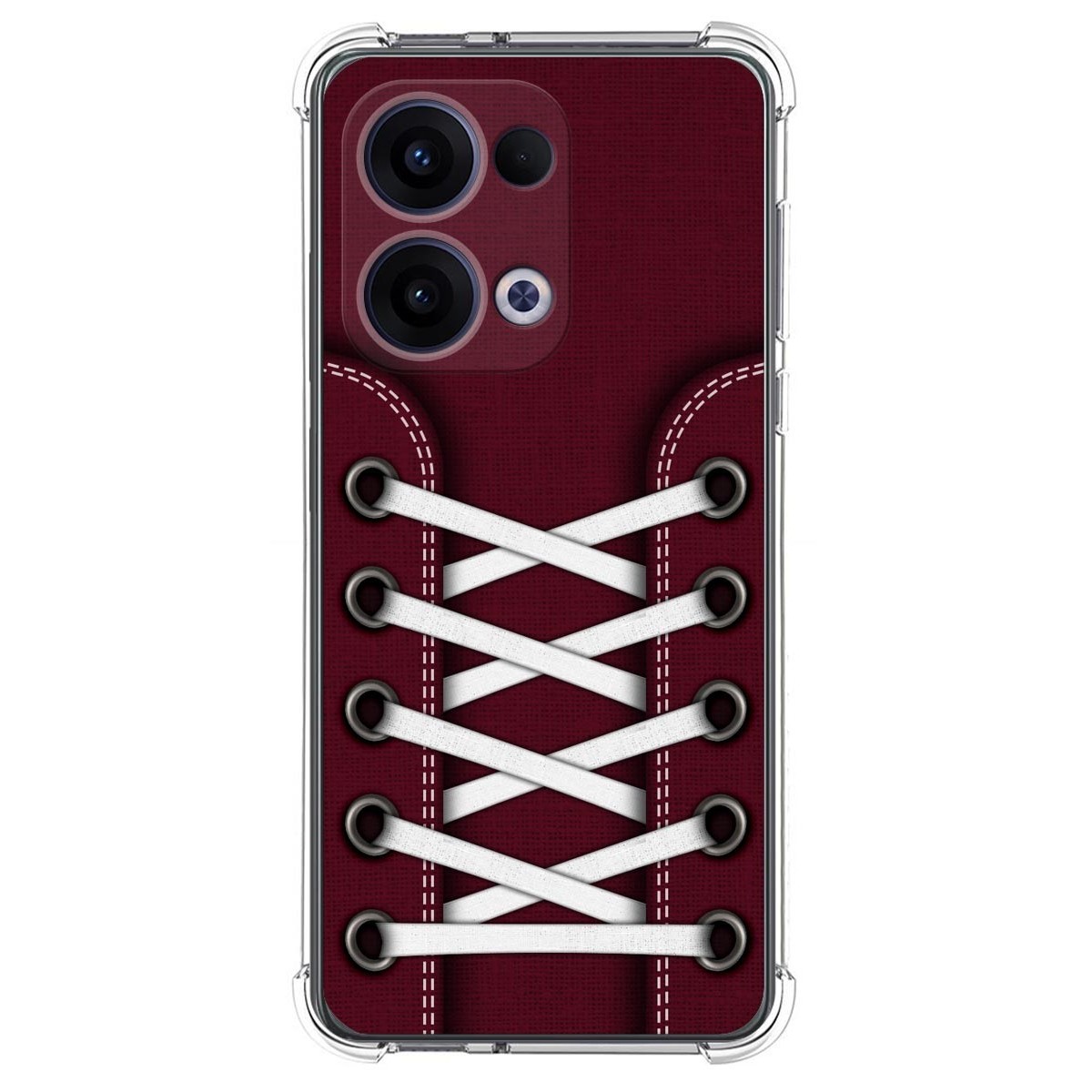 Funda Silicona Antigolpes para Oppo Reno 13 5G diseño Zapatillas 17 Dibujos
