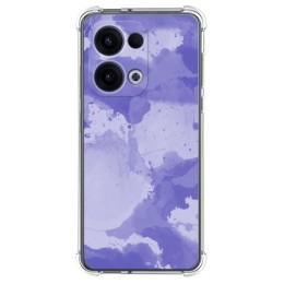 Funda Silicona Antigolpes para Oppo Reno 13 5G diseño Acuarela 01 Dibujos