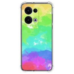 Funda Silicona Antigolpes para Oppo Reno 13 5G diseño Acuarela 03 Dibujos