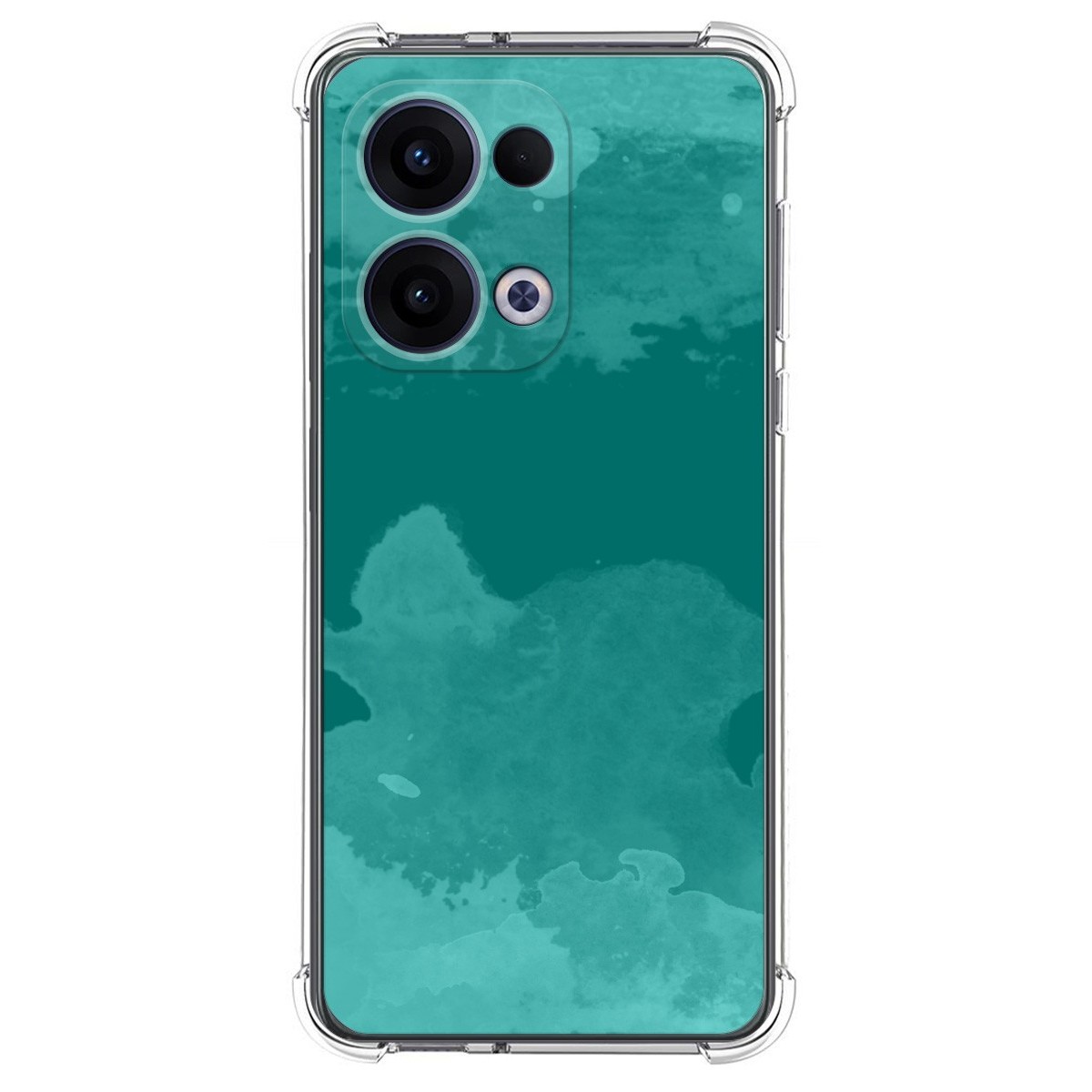 Funda Silicona Antigolpes para Oppo Reno 13 5G diseño Acuarela 06 Dibujos