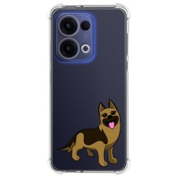 Funda Silicona Antigolpes para Oppo Reno 13 5G diseño Perros 03 Dibujos
