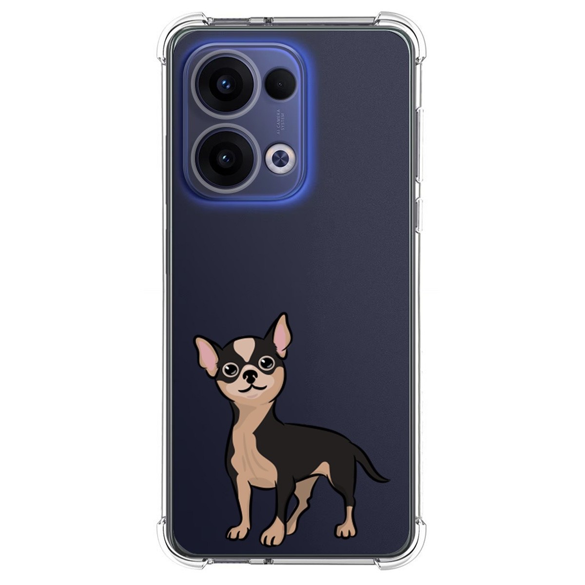 Funda Silicona Antigolpes para Oppo Reno 13 5G diseño Perros 05 Dibujos
