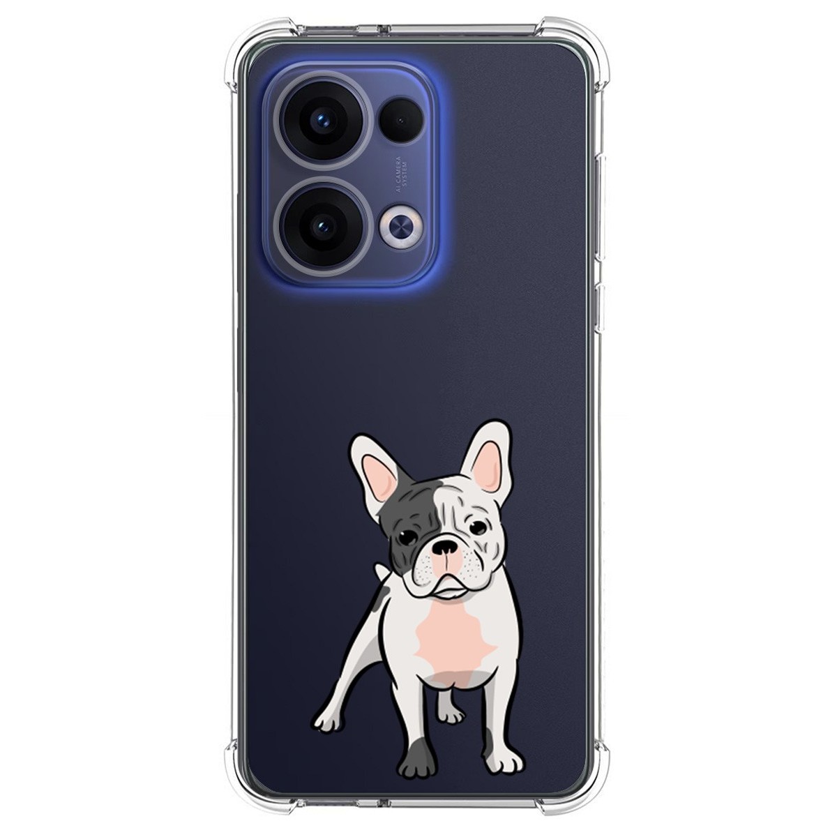 Funda Silicona Antigolpes para Oppo Reno 13 5G diseño Perros 06 Dibujos