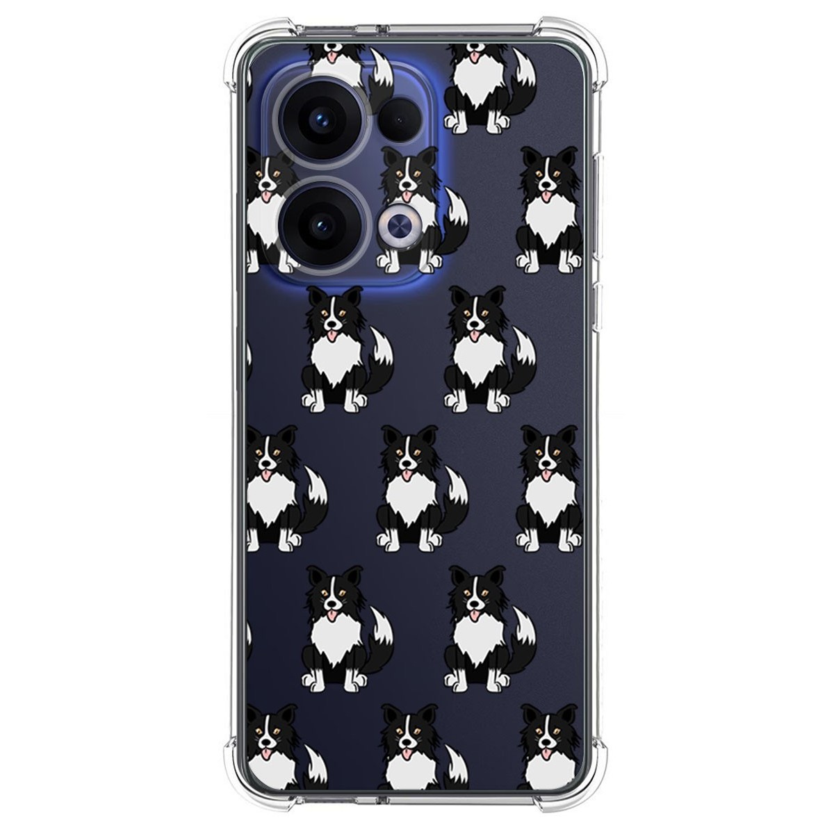 Funda Silicona Antigolpes para Oppo Reno 13 5G diseño Perros 07 Dibujos