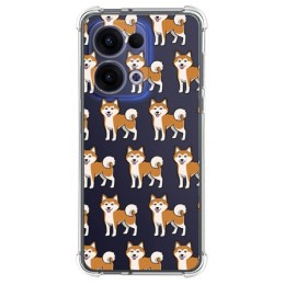Funda Silicona Antigolpes para Oppo Reno 13 5G diseño Perros 08 Dibujos