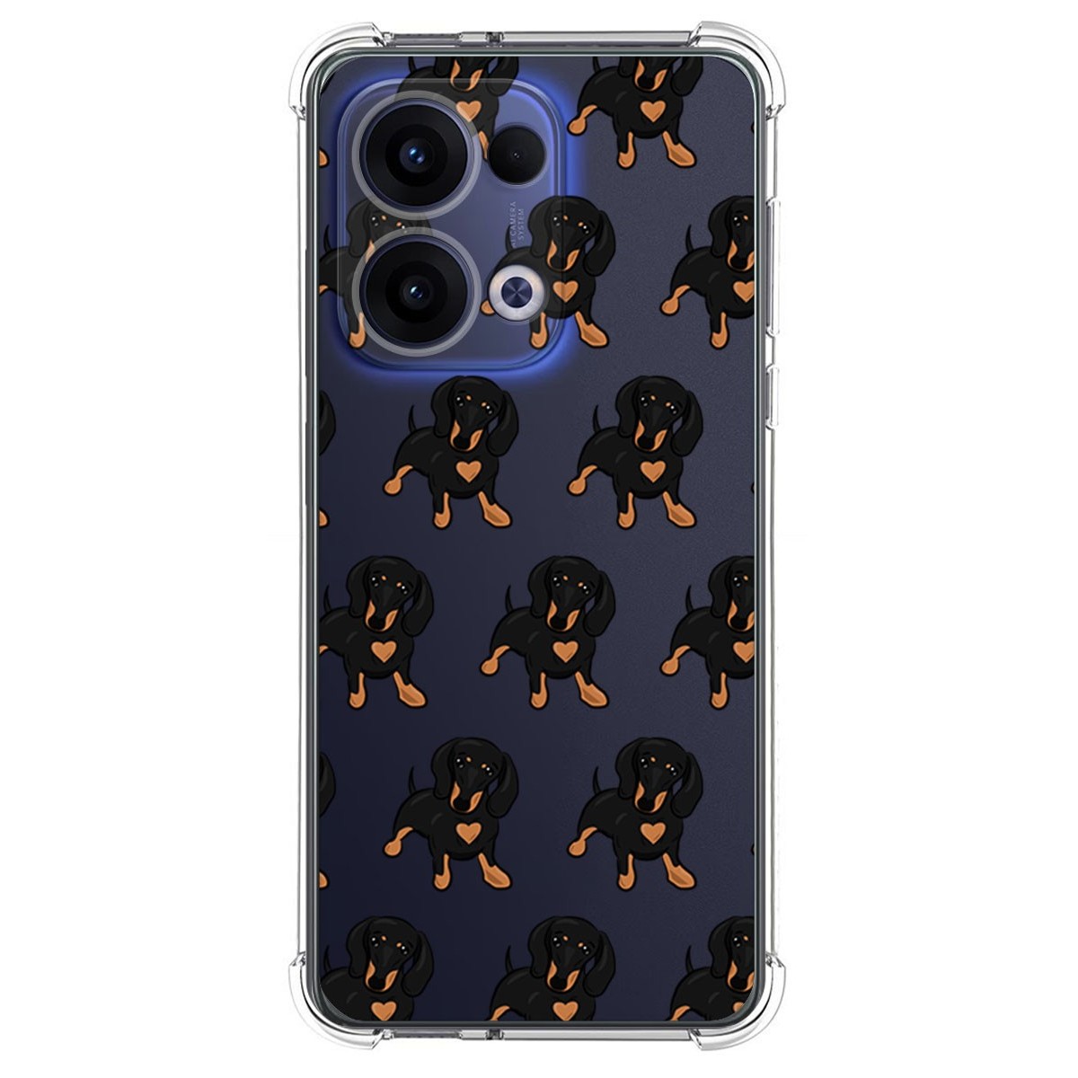 Funda Silicona Antigolpes para Oppo Reno 13 5G diseño Perros 10 Dibujos