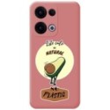 Funda Silicona Líquida Rosa para Oppo Reno 13 5G diseño Culo Natural Dibujos