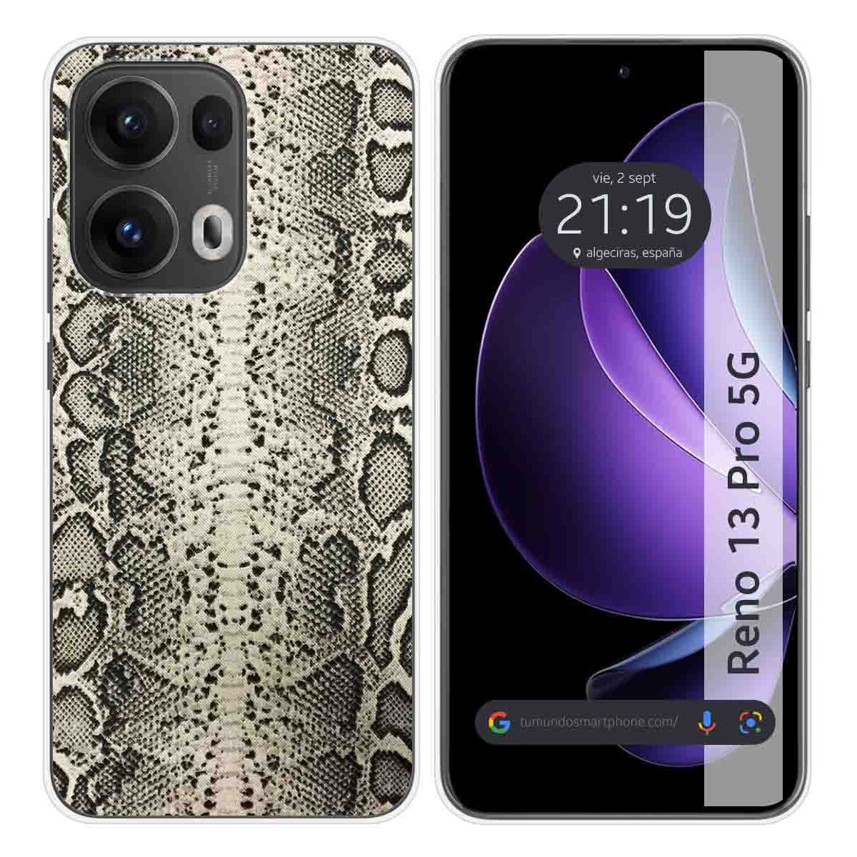 Funda Silicona para Oppo Reno 13 Pro 5G diseño Animal 01 Dibujos