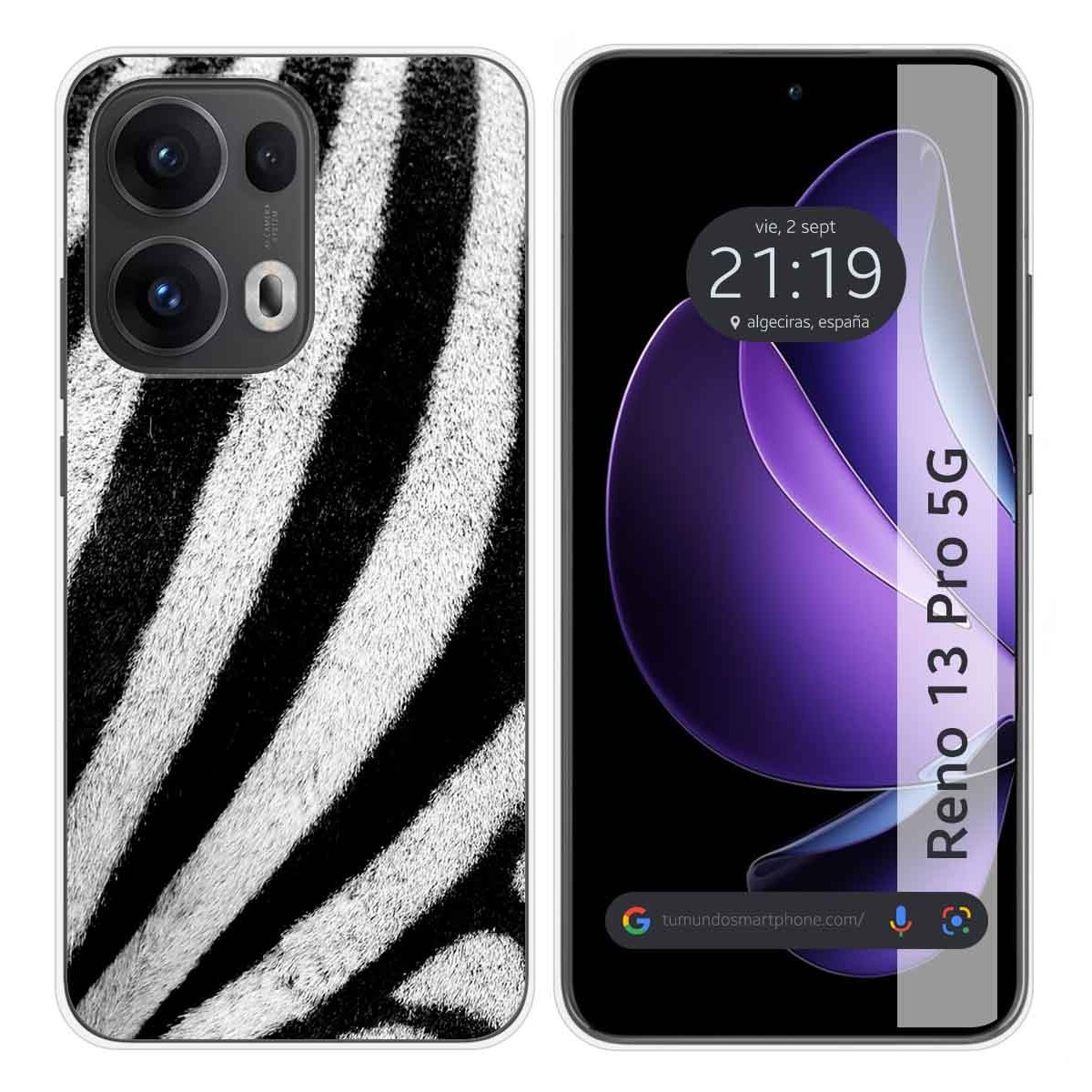Funda Silicona para Oppo Reno 13 Pro 5G diseño Animal 02 Dibujos