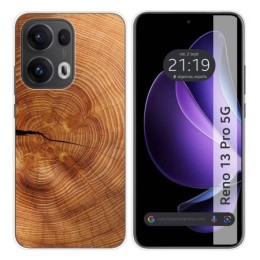 Funda Silicona para Oppo Reno 13 Pro 5G diseño Madera 04 Dibujos
