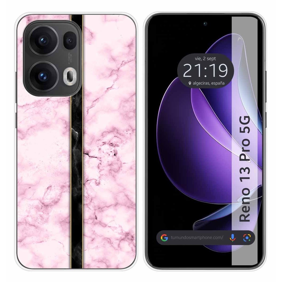 Funda Silicona para Oppo Reno 13 Pro 5G diseño Mármol 04 Dibujos