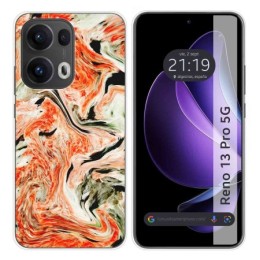 Funda Silicona para Oppo Reno 13 Pro 5G diseño Mármol 12 Dibujos