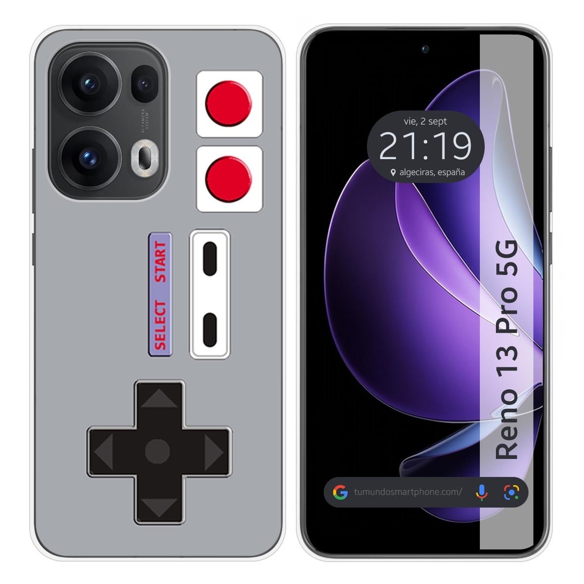 Funda Silicona para Oppo Reno 13 Pro 5G diseño Consola Dibujos