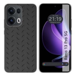 Funda Silicona para Oppo Reno 13 Pro 5G diseño Metal Dibujos