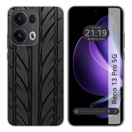 Funda Silicona para Oppo Reno 13 Pro 5G diseño Neumatico Dibujos