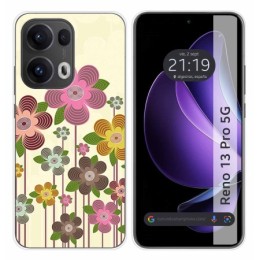 Funda Silicona para Oppo Reno 13 Pro 5G diseño Primavera En Flor Dibujos