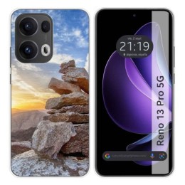 Funda Silicona para Oppo Reno 13 Pro 5G diseño Sunset Dibujos