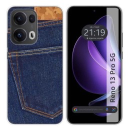 Funda Silicona para Oppo Reno 13 Pro 5G diseño Vaquero Dibujos