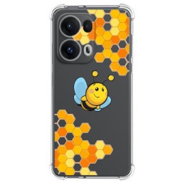 Funda Silicona Antigolpes para Oppo Reno 13 Pro 5G diseño Abeja Dibujos