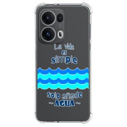 Funda Silicona Antigolpes para Oppo Reno 13 Pro 5G diseño Agua Dibujos