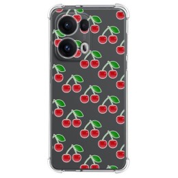 Funda Silicona Antigolpes para Oppo Reno 13 Pro 5G diseño Cerezas Dibujos