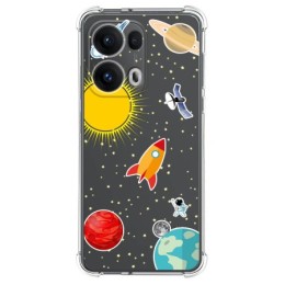 Funda Silicona Antigolpes para Oppo Reno 13 Pro 5G diseño Espacio Dibujos