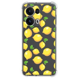 Funda Silicona Antigolpes para Oppo Reno 13 Pro 5G diseño Limones Dibujos