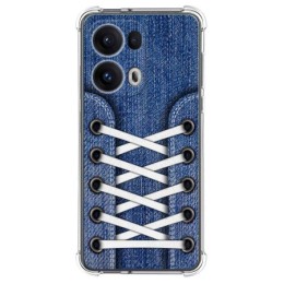 Funda Silicona Antigolpes para Oppo Reno 13 Pro 5G diseño Zapatillas 01 Dibujos