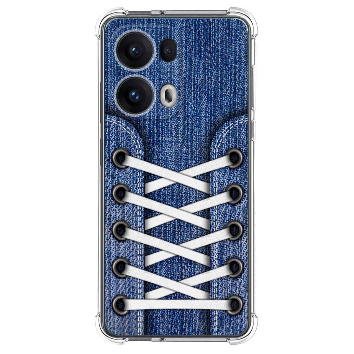 Funda Silicona Antigolpes para Oppo Reno 13 Pro 5G diseño Zapatillas 01 Dibujos