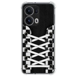Funda Silicona Antigolpes para Oppo Reno 13 Pro 5G diseño Zapatillas 03 Dibujos