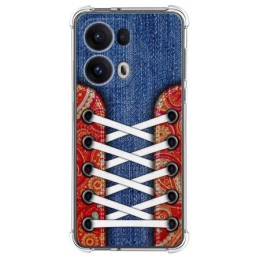 Funda Silicona Antigolpes para Oppo Reno 13 Pro 5G diseño Zapatillas 11 Dibujos