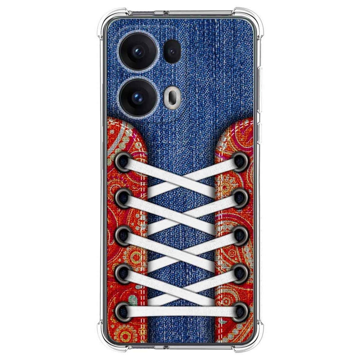 Funda Silicona Antigolpes para Oppo Reno 13 Pro 5G diseño Zapatillas 11 Dibujos