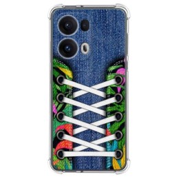 Funda Silicona Antigolpes para Oppo Reno 13 Pro 5G diseño Zapatillas 13 Dibujos