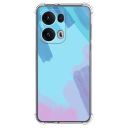 Funda Silicona Antigolpes para Oppo Reno 13 Pro 5G diseño Acuarela 10 Dibujos