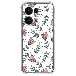 Funda Silicona Antigolpes para Oppo Reno 13 Pro 5G diseño Flores 01 Dibujos